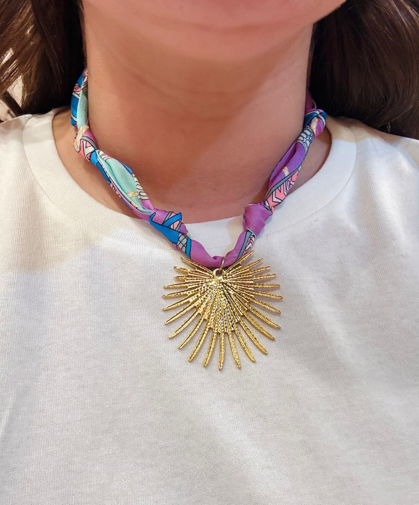 HeartShine Scarf Necklace