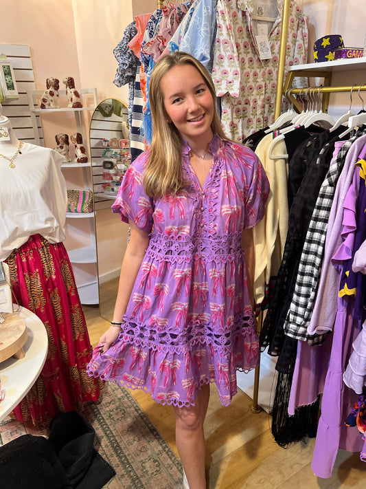 Purple Bow Dress