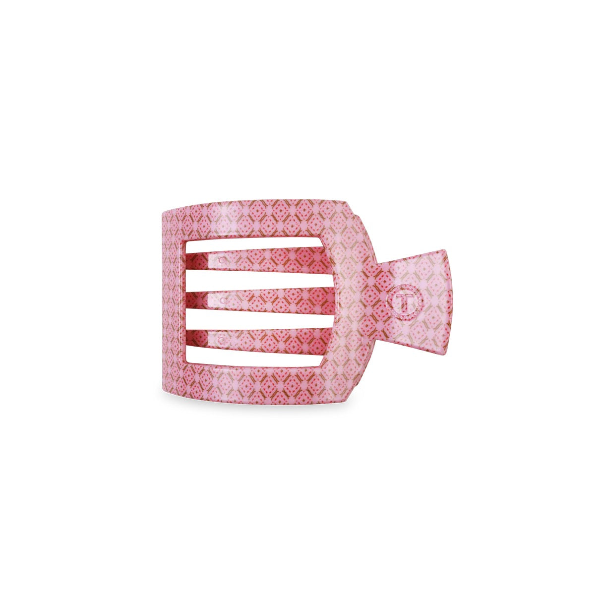 Berry Cozy  Flat Square Hair Clip