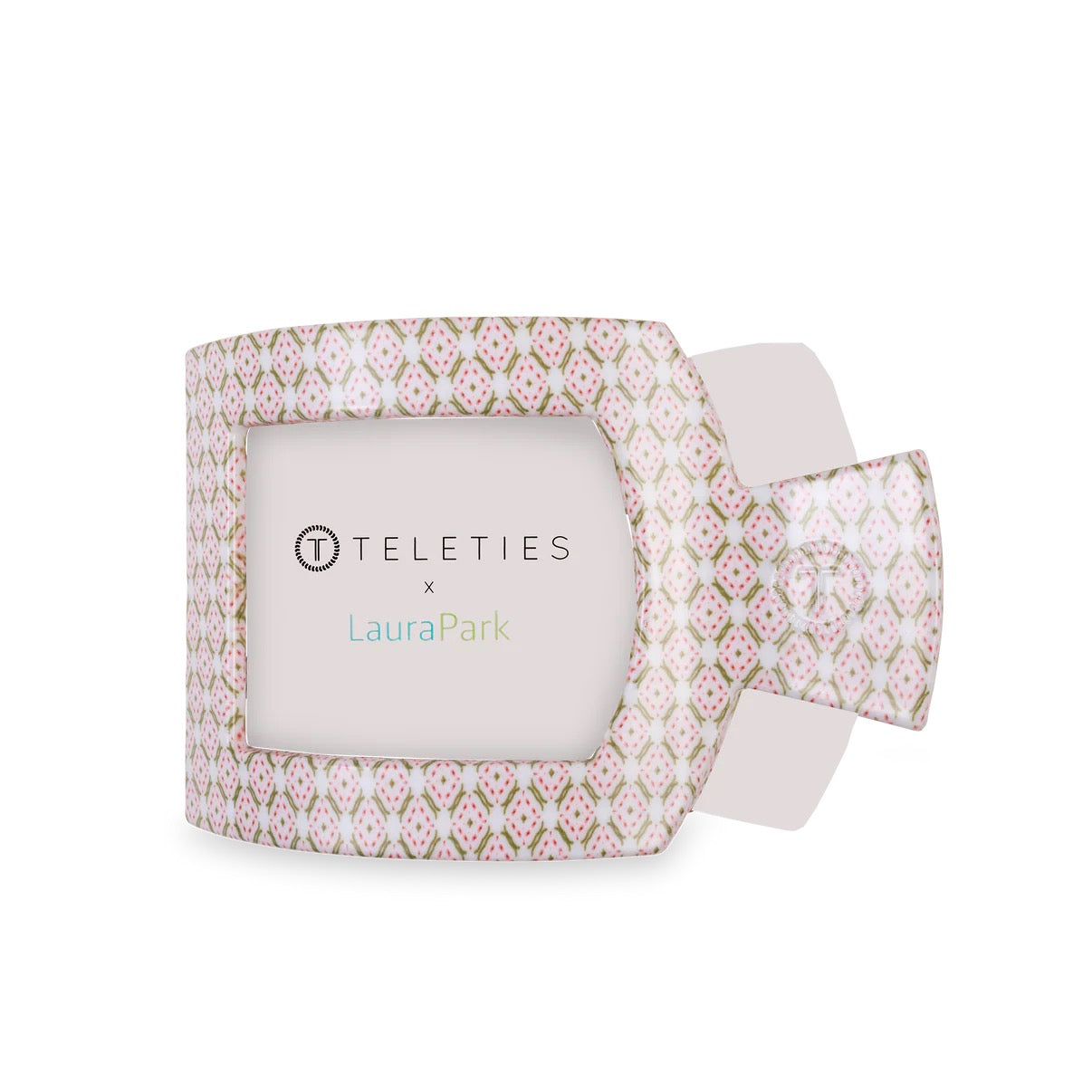 Pine & Pearl Large Flat Square Hair Clip