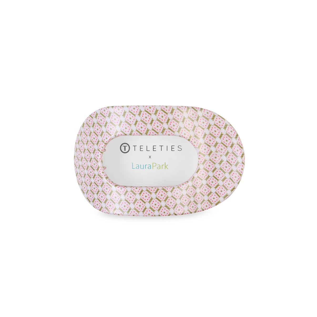 Pine & Pearl Flat Round Hair Clip