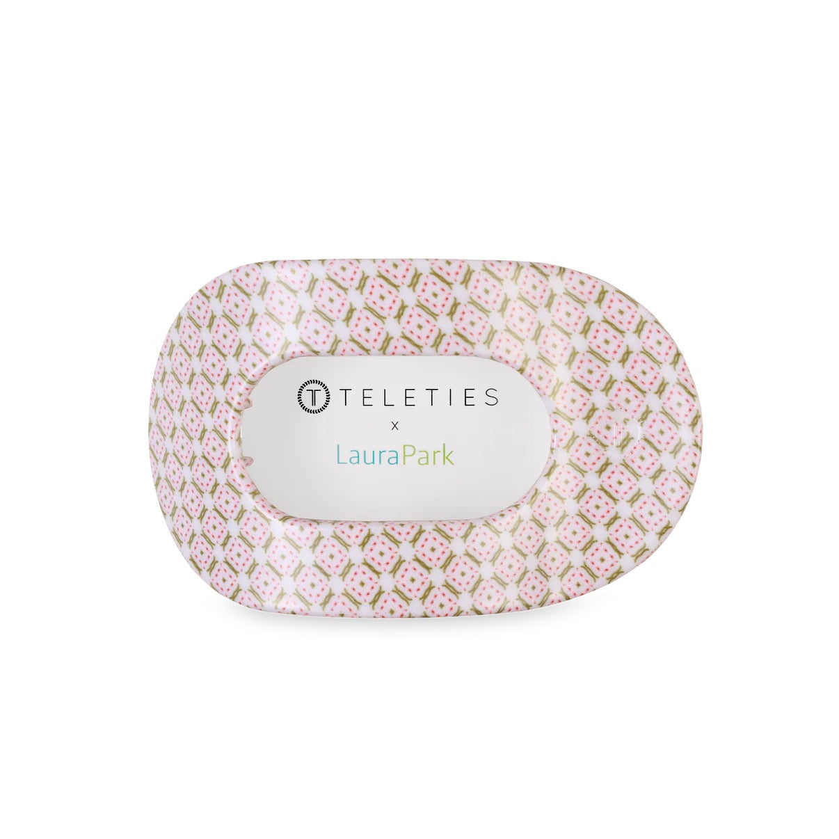 Pine & Pearl Flat Round Hair Clip